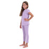 Girls summer pajama set Lilac t-shirt + Pants